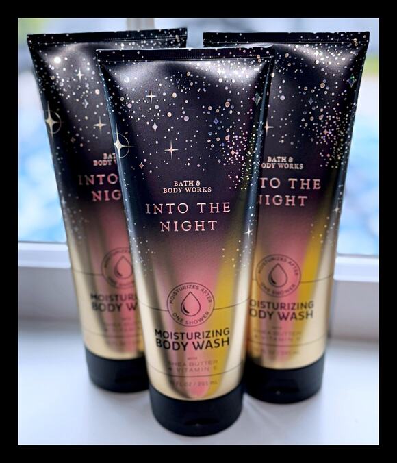 Bath & Body Works Other - Bath & Body Works Into the Night 10oz Moisturizing Body Wash Creamy Lather x3